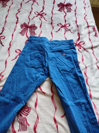 Pantalones Guess Slim Fit Azules niño