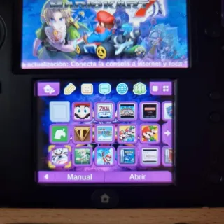 Nintendo 2DS Azul y Negra