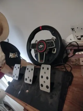 Volante Thrustmaster con Pedales PS