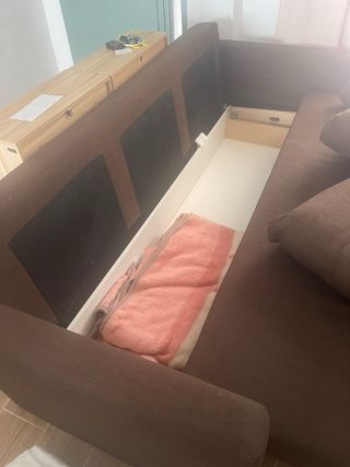 Sofá Cama Ikea Marrón