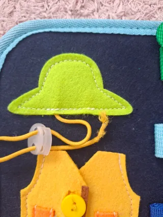 Maletín actividades fieltro niños