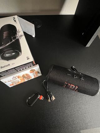 Altavoz JBL Flip 7 Negro/Rojo