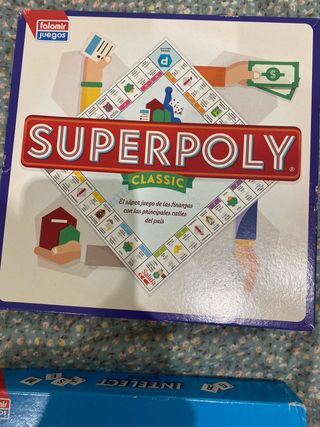 Juego de mesa Superpoly e Intelect Magnético