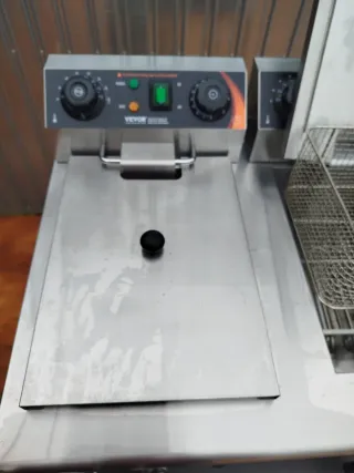 Freidora Hostelería Doble VEVOR