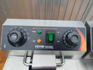 Freidora Hostelería Doble VEVOR