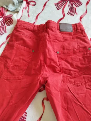 Pantalón NuKUTAVAKE Rojo niño 14 años