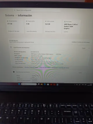 Portátil HP Omen Gaming 15