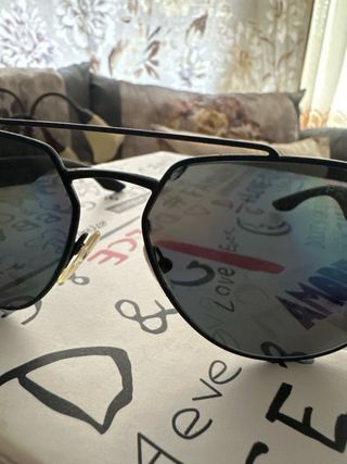 Gafas de sol Prada negras multicolor original