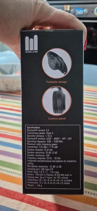 Cuffie Bluetooth Roseland RH-700