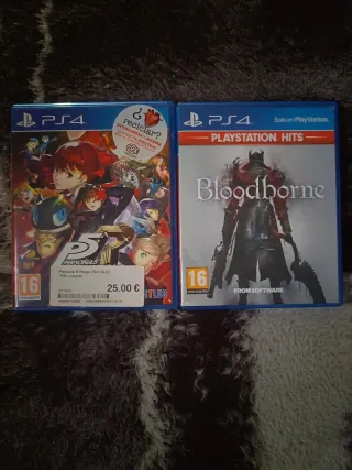 Juegos PS4: Persona 5 Royal y Bloodborne