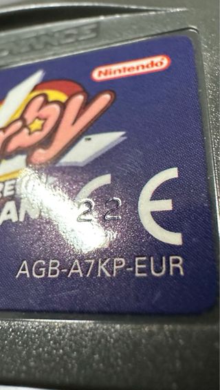 Kirby Nightmare in Dream Land ORIGINAL GameBoy