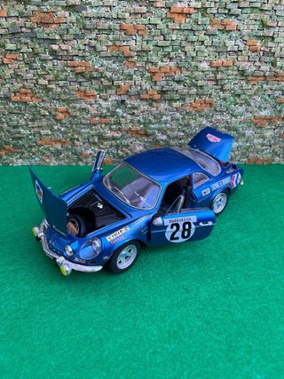 Alpine A110 – Bburago – Escala 1:16 = escala 1:18