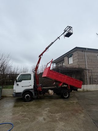 -Camión grúa volquete/basculante