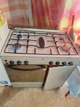 Cocina de gas con horno