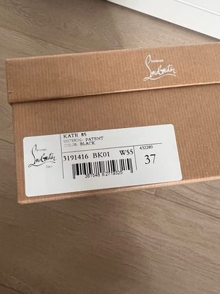 Tacones Christian Louboutin Kate 85mm Negros