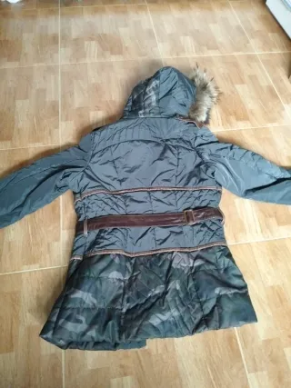 Cazadora de esquí mujer en tonos verdes