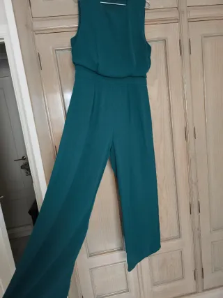 Mono verde de fiesta