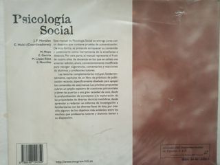 Psicología social libro