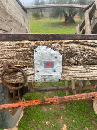 Carro de mulas antiguo