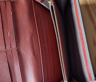 Cartera Purificación García Gris