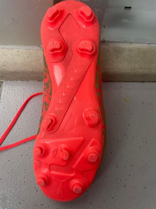 Botas de fútbol Puma Future Oro/Rojo