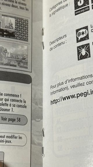 Kirby Nightmare in Dream Land GBA Manual ORIGINAL