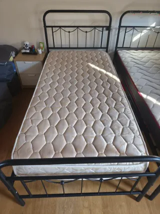 1 Cama Individual  con Colchon