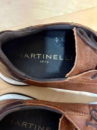 Zapatos Martinelli Marrones Talla 41 Nuevos