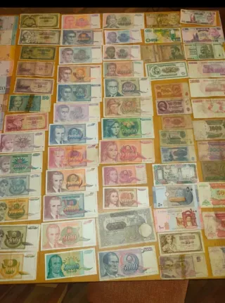 Billetes Extranjeros Variados