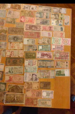 Billetes Extranjeros Variados