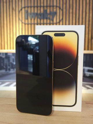 IPHONE 14 PRO 256GB DORADO 100% BATERÍA.,..,