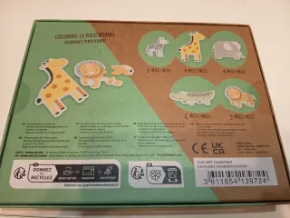 NUEVO 5 Puzzles Evolutivos +2 Años.