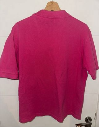 Polo Lacoste Rosa Vintage Años 90