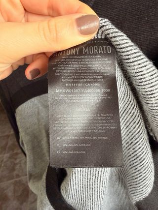 Maglione uomo Antony Morato – Lana 50% – Taglia L