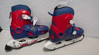 Patines Oxelo ; Skateboard+Coderas