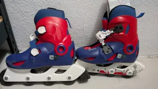 Patines Oxelo ; Skateboard+Coderas