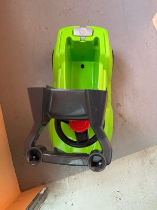 Tractor infantil verde