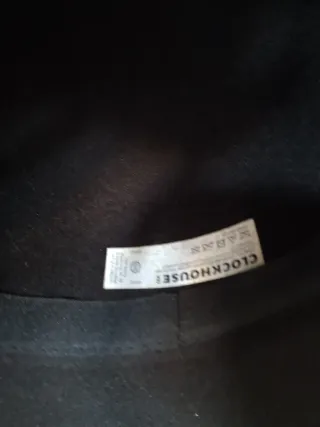 Sombrero ala ancha negro