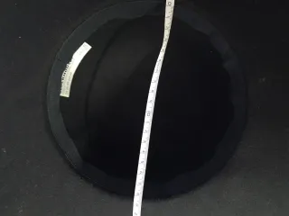 Sombrero ala ancha negro