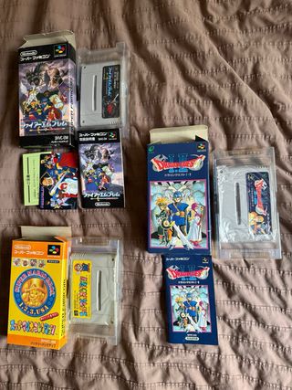 12 Juegos Super Famicom Nintendo
