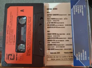 Lote 4 Cassettes Baron Rojo