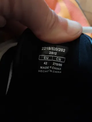 Zapatillas Zara Talla 42 Gris Naranja