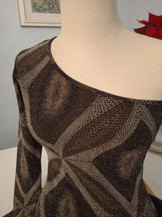 Completo Oblyó marrone e beige