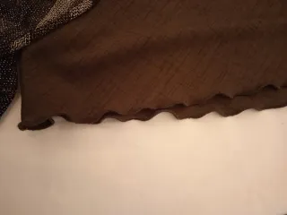 Completo Oblyó marrone e beige