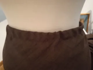 Completo Oblyó marrone e beige