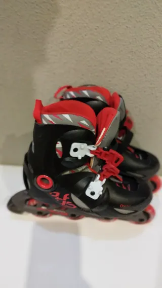 Patines en línea Oxelo + Protecciones + bolsa