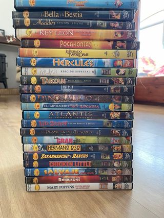 50 Películas Disney DVD (Español)