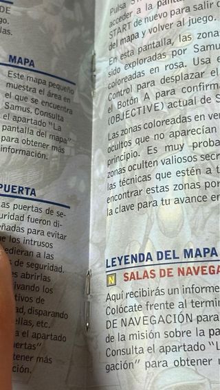 Metroid Fusion Manual ORIGINAL GameBoy Advance