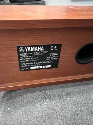 Conjunto Altavoces Bose Negro/Madera