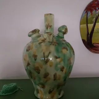 Botijo Retro Cerámica Pintada